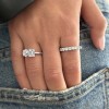 4 Ctw Round & Emerald Birthstone Toi et Moi Two Stone Ring