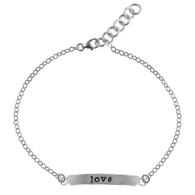Personalized Bar Bracelet