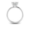 2 Ct Round Moissanite Solitaire Engagement Ring