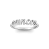 Zodiac Script Ring - Cancer