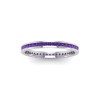 .50 Ctw Amethyst Channel Set Birthstone Eternity Ring