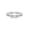 .50 Ctw Cubic Zirconia  Channel Set Birthstone Eternity Ring