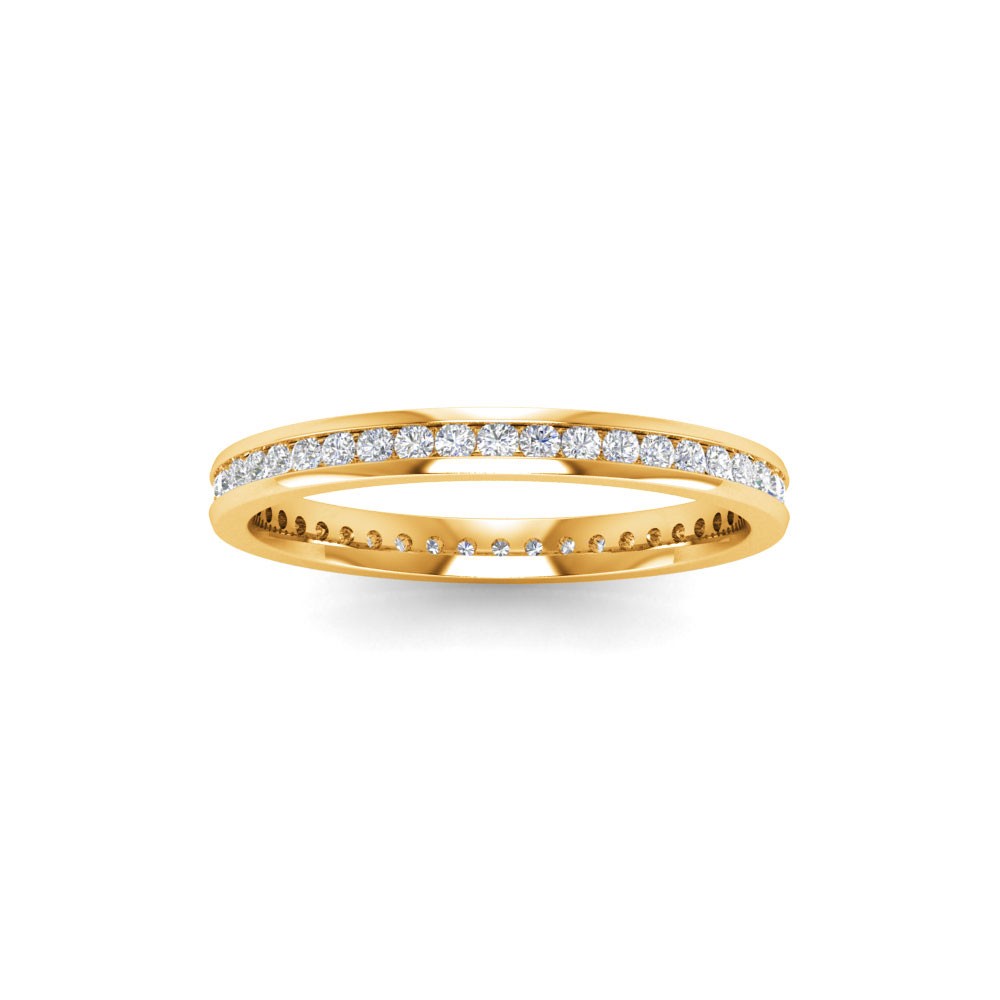 .50 Ctw Diamond Channel Set Eternity Ring