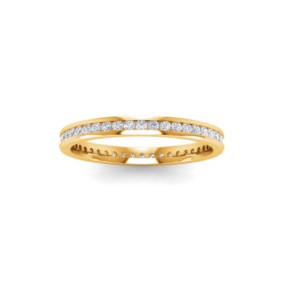 .50 Ctw Diamond Channel Set Eternity Ring