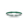 .50 Ctw Emerald Channel Set Birthstone Eternity Ring
